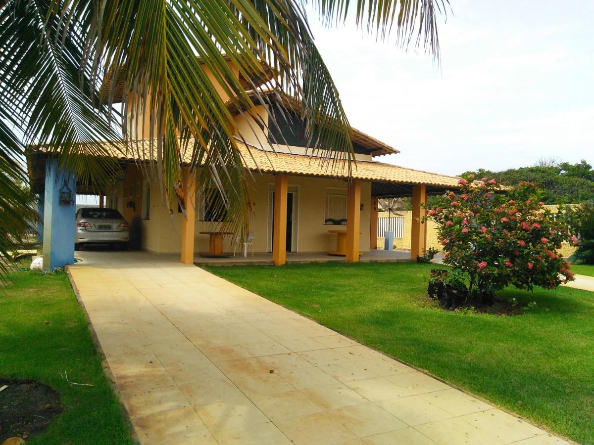 Casa De Praia Condominio Fechado, Frente Para O Mar Estância Dış mekan fotoğraf