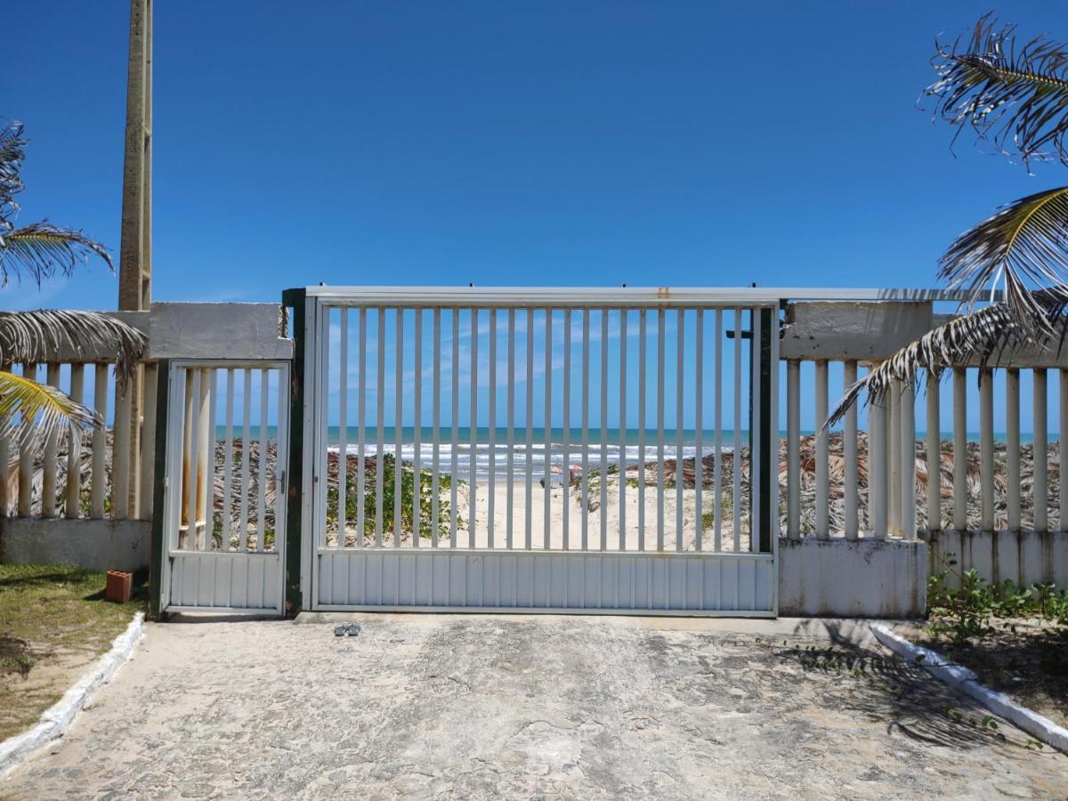 Casa De Praia Condominio Fechado, Frente Para O Mar Estância Dış mekan fotoğraf