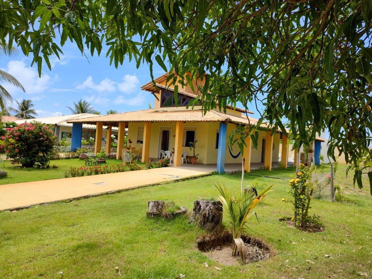 Casa De Praia Condominio Fechado, Frente Para O Mar Estância Dış mekan fotoğraf